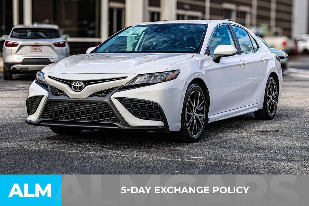 used 2021 Toyota Camry car, priced at $21,420