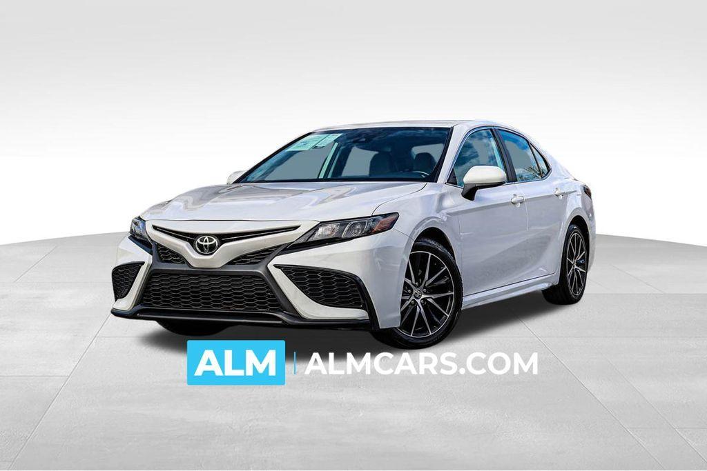 used 2021 Toyota Camry car, priced at $21,420