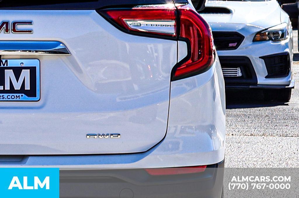 used 2024 GMC Terrain car, priced at $23,420