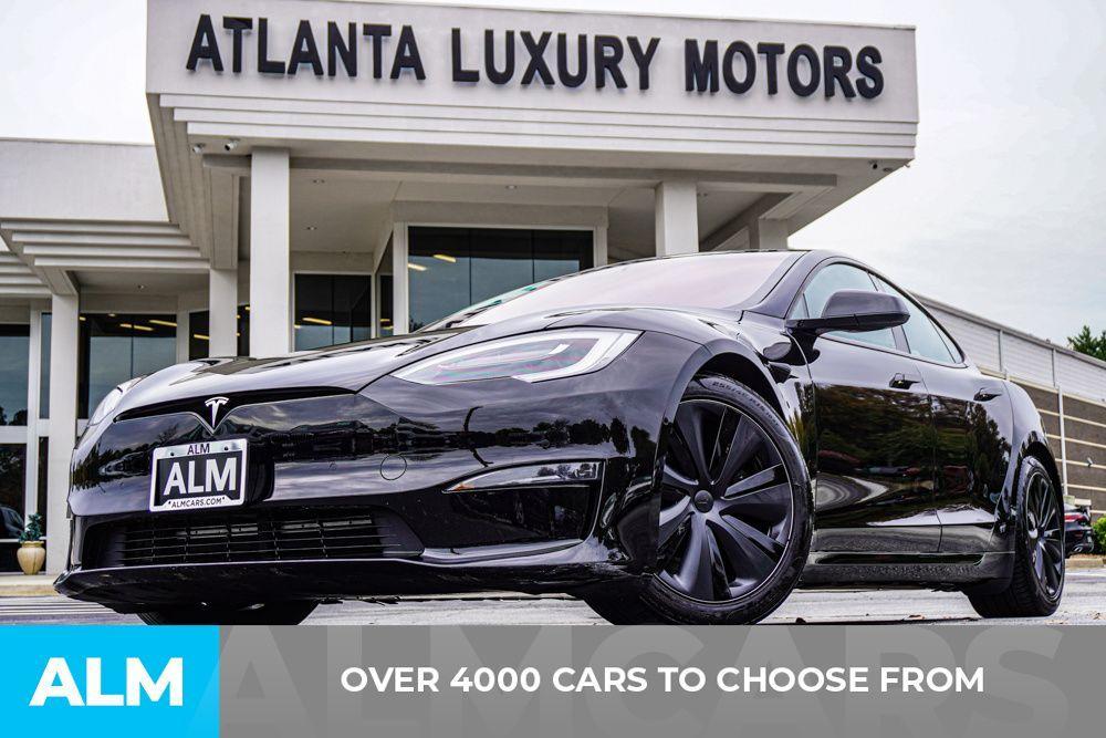 used 2021 Tesla Model S car, priced at $44,920