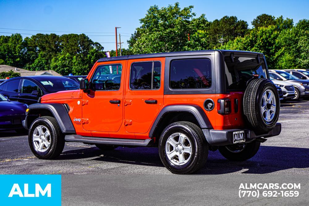 used 2020 Jeep Wrangler Unlimited car, priced at $28,520