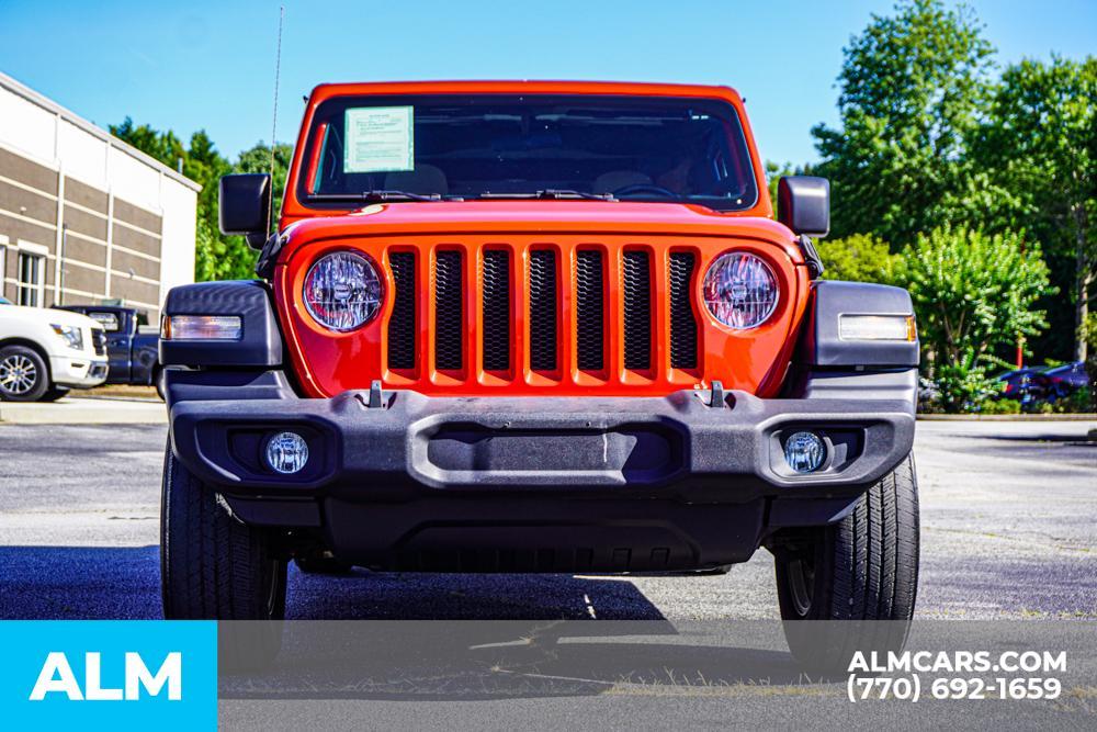 used 2020 Jeep Wrangler Unlimited car, priced at $28,520