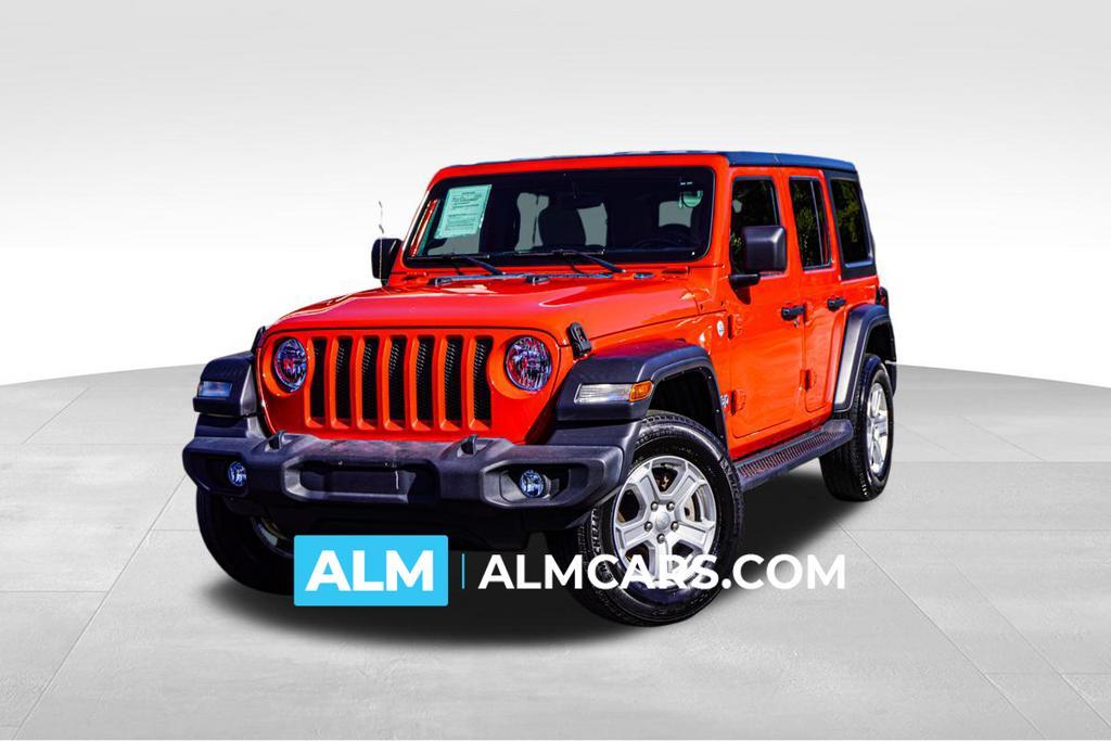 used 2020 Jeep Wrangler Unlimited car, priced at $28,520