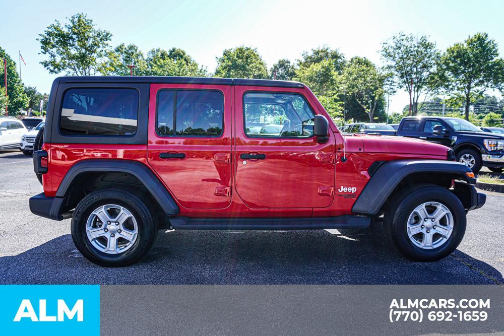 used 2020 Jeep Wrangler Unlimited car, priced at $28,520