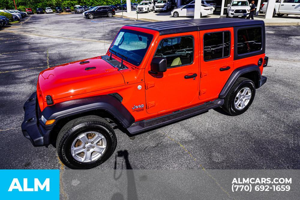 used 2020 Jeep Wrangler Unlimited car, priced at $28,520