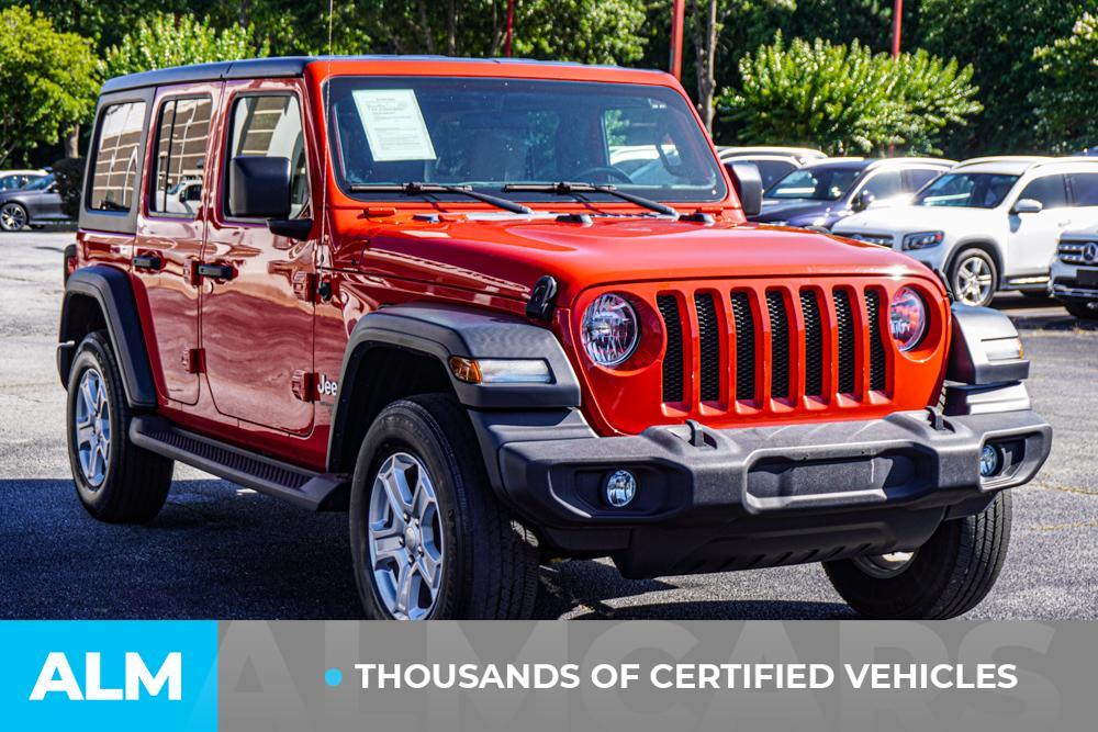 used 2020 Jeep Wrangler Unlimited car, priced at $28,520