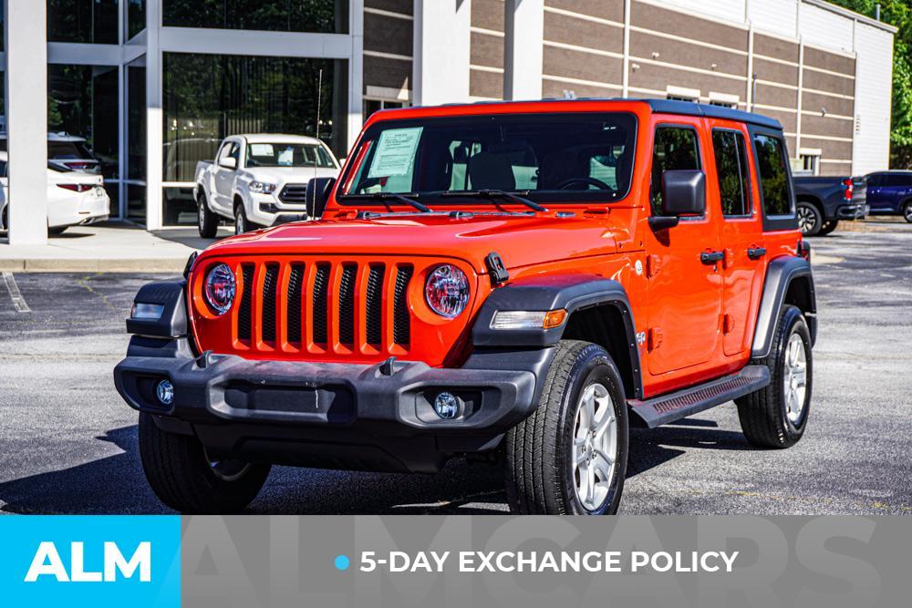 used 2020 Jeep Wrangler Unlimited car, priced at $28,520