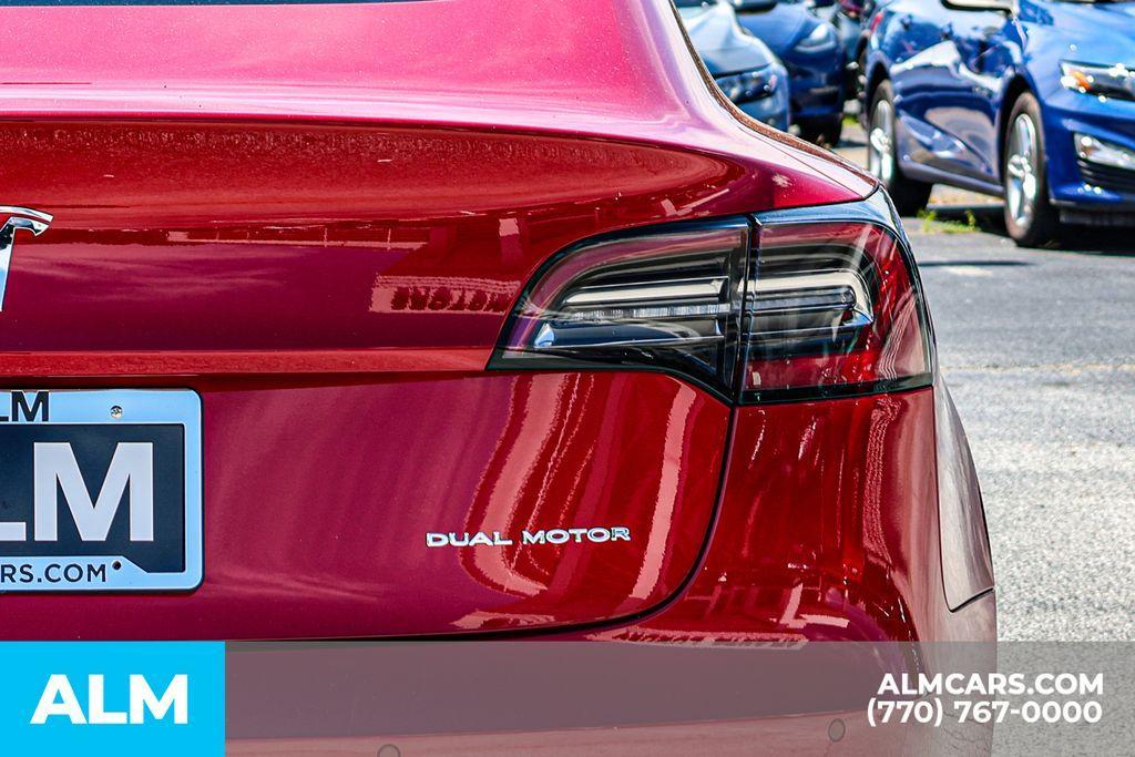 used 2021 Tesla Model 3 car, priced at $27,420