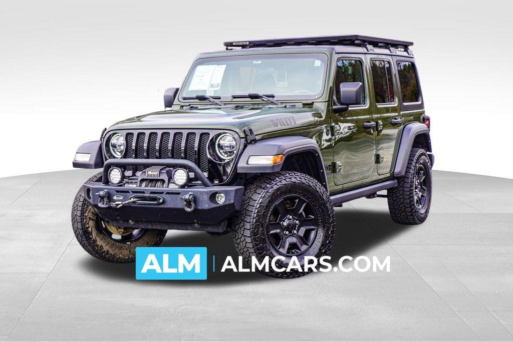 used 2021 Jeep Wrangler Unlimited car, priced at $25,320