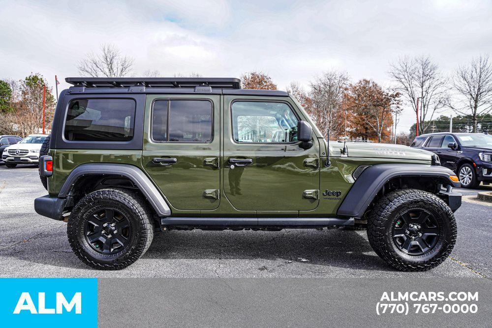 used 2021 Jeep Wrangler Unlimited car, priced at $25,320