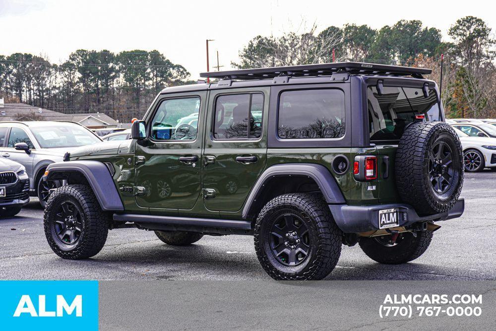 used 2021 Jeep Wrangler Unlimited car, priced at $25,320