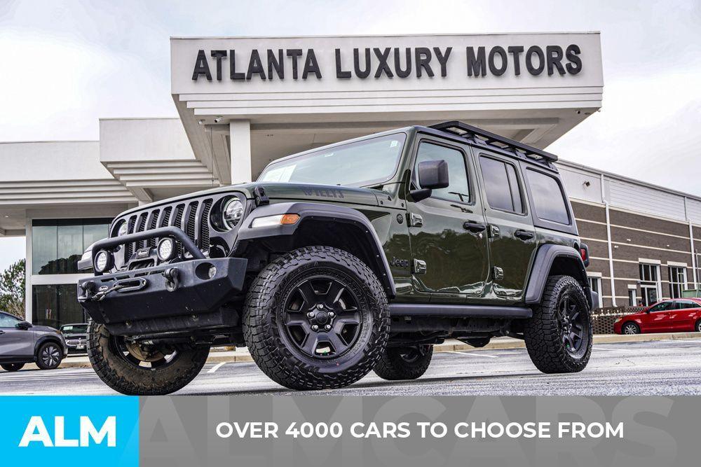 used 2021 Jeep Wrangler Unlimited car, priced at $25,320