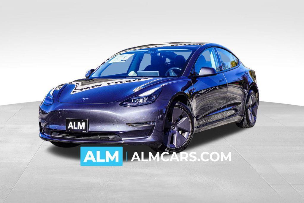 used 2022 Tesla Model 3 car, priced at $29,220