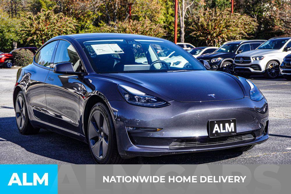 used 2022 Tesla Model 3 car, priced at $29,220