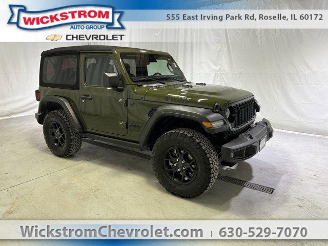 used 2024 Jeep Wrangler car, priced at $36,428