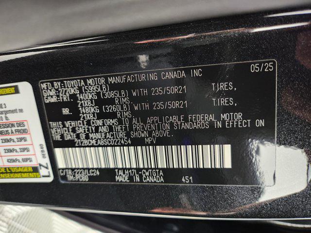 new 2025 Lexus RX 500h car, priced at $73,544