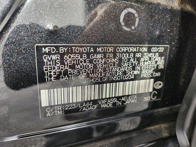 used 2022 Lexus LS 500 car, priced at $61,887