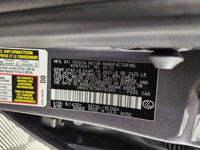 used 2022 Lexus ES 350 car, priced at $36,480