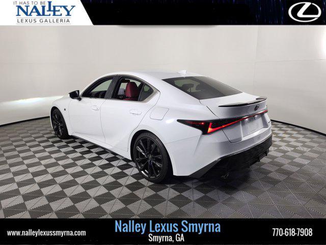 used 2024 Lexus IS 350 car, priced at $43,605
