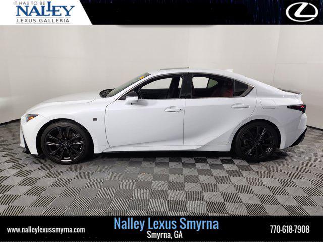 used 2024 Lexus IS 350 car, priced at $43,605