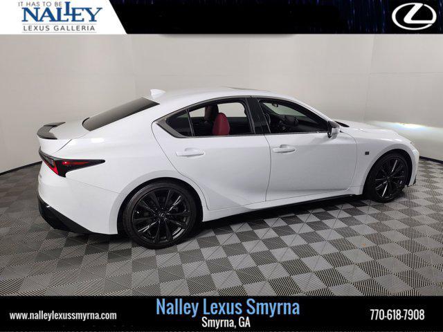 used 2024 Lexus IS 350 car, priced at $43,605