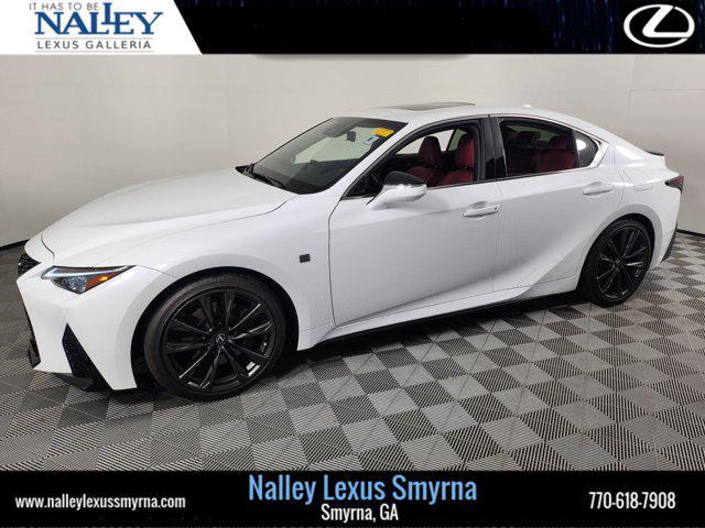 used 2024 Lexus IS 350 car, priced at $43,605