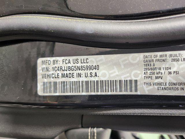 used 2022 Jeep Grand Cherokee L car, priced at $25,899