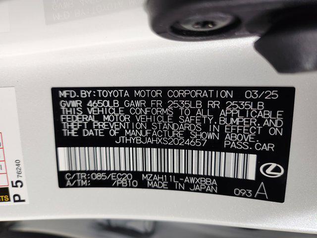 new 2025 Lexus UX 300h car, priced at $42,379