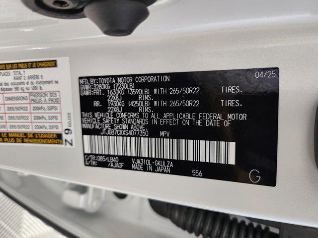 new 2025 Lexus LX 600 car, priced at $118,378
