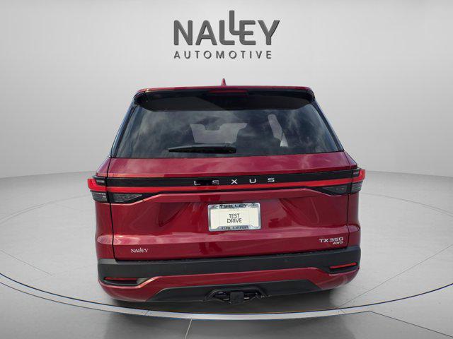 new 2026 Lexus TX 350 car, priced at $73,517