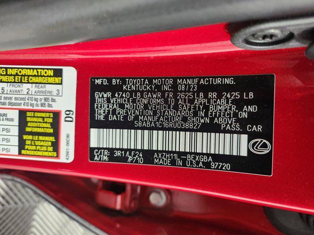 used 2024 Lexus ES 300h car, priced at $48,220