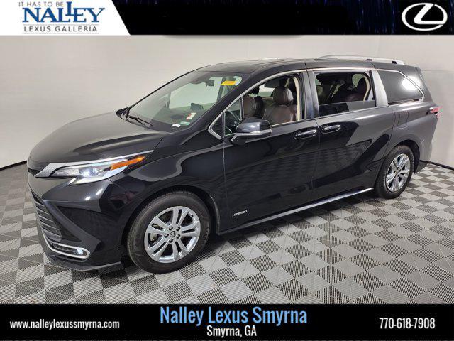 used 2021 Toyota Sienna car, priced at $36,384