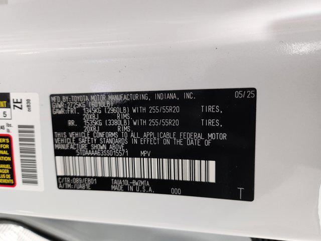 new 2025 Lexus TX 350 car, priced at $62,135