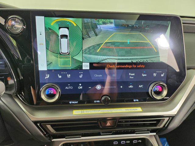 new 2025 Lexus TX 500h car, priced at $78,890
