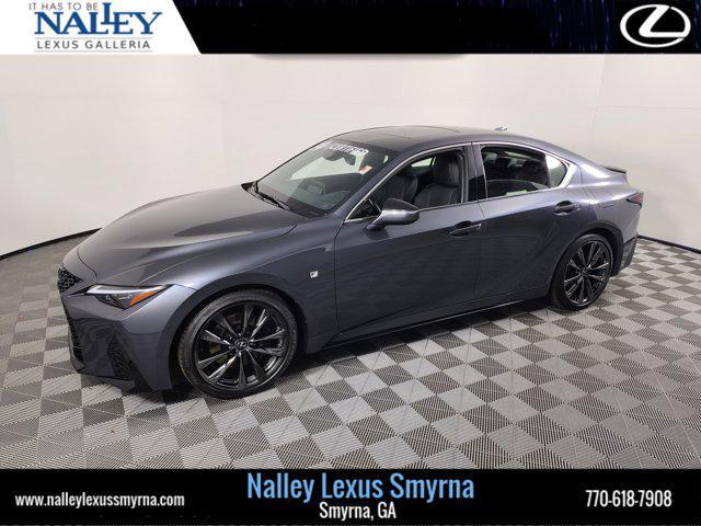 used 2024 Lexus IS 350 car, priced at $44,502