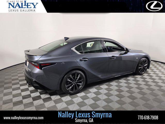 used 2024 Lexus IS 350 car, priced at $44,502