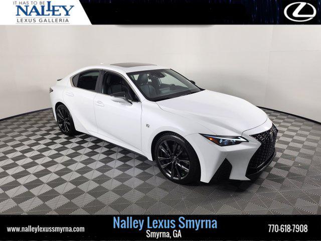 used 2023 Lexus IS 350 car, priced at $45,548