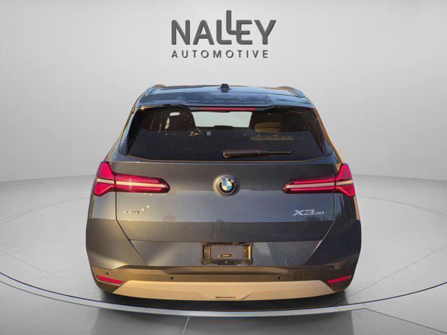 used 2025 BMW X3 car, priced at $46,990