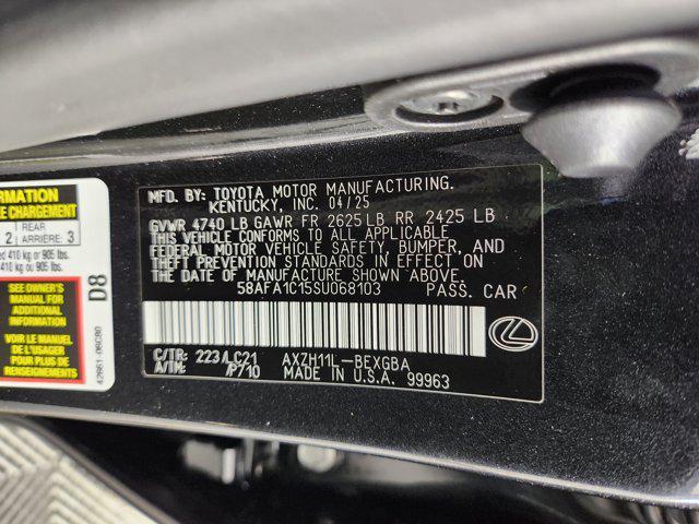 new 2025 Lexus ES 300h car, priced at $56,389