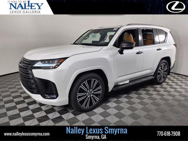new 2025 Lexus LX 700h car, priced at $122,218