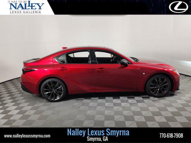 new 2025 Lexus IS 350 car, priced at $52,203