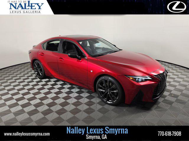 new 2025 Lexus IS 350 car, priced at $52,203