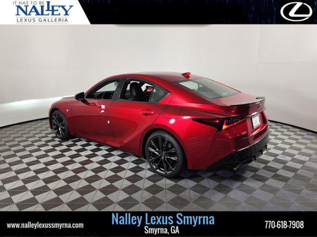 new 2025 Lexus IS 350 car, priced at $52,203