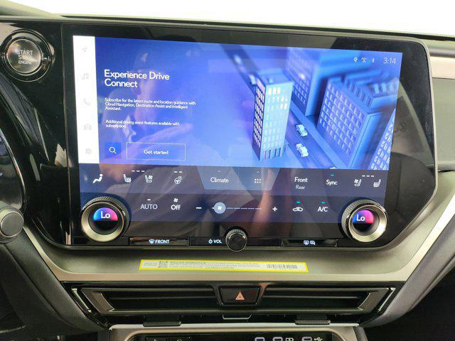 new 2025 Lexus TX 350 car, priced at $62,075
