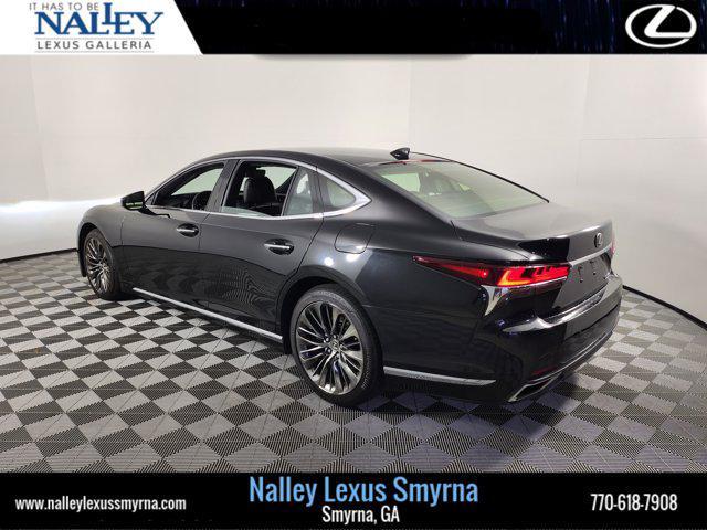 used 2018 Lexus LS 500 car, priced at $40,900