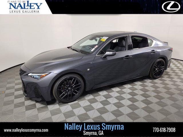 used 2023 Lexus IS 350 car, priced at $43,499