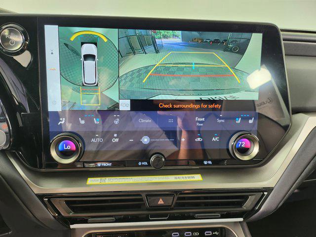 new 2025 Lexus TX 500h car, priced at $75,125
