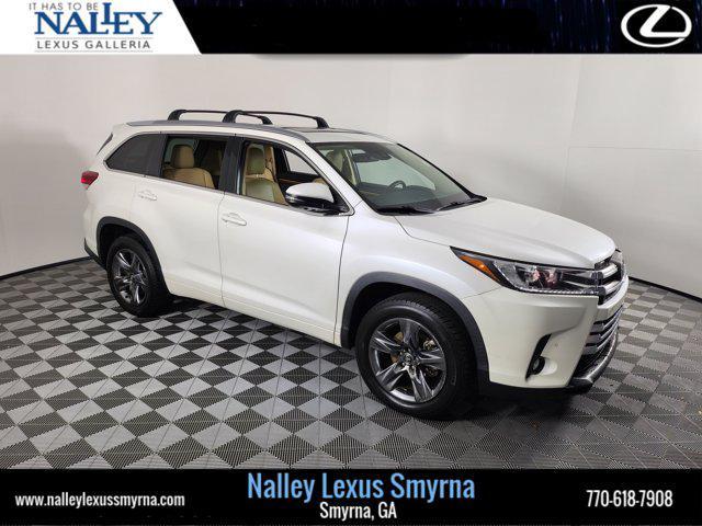 used 2019 Toyota Highlander car, priced at $29,880