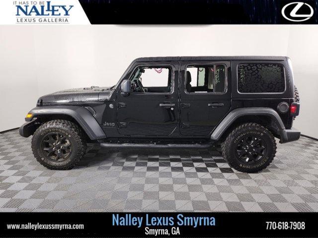 used 2023 Jeep Wrangler car, priced at $34,990