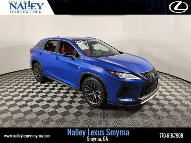 used 2022 Lexus RX 350 car, priced at $42,652